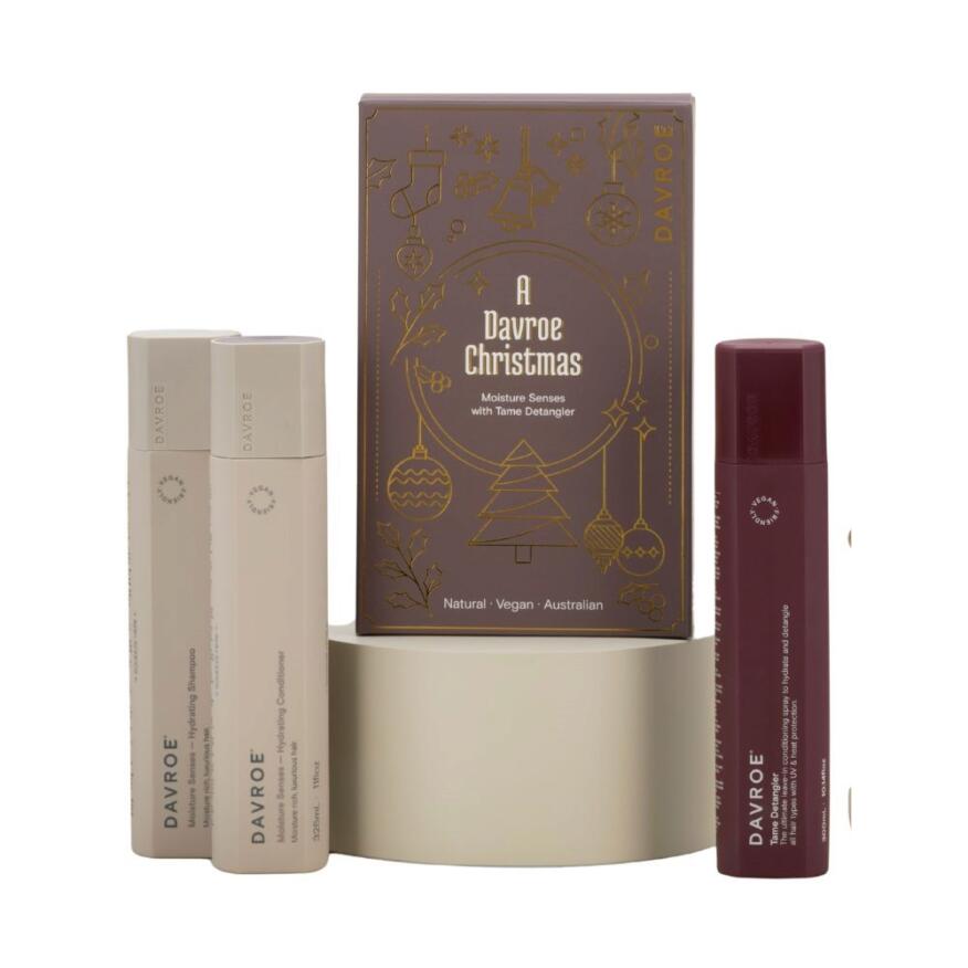 Davroe Moisture Sense with Tame Detangler Xmas25 [Trio]