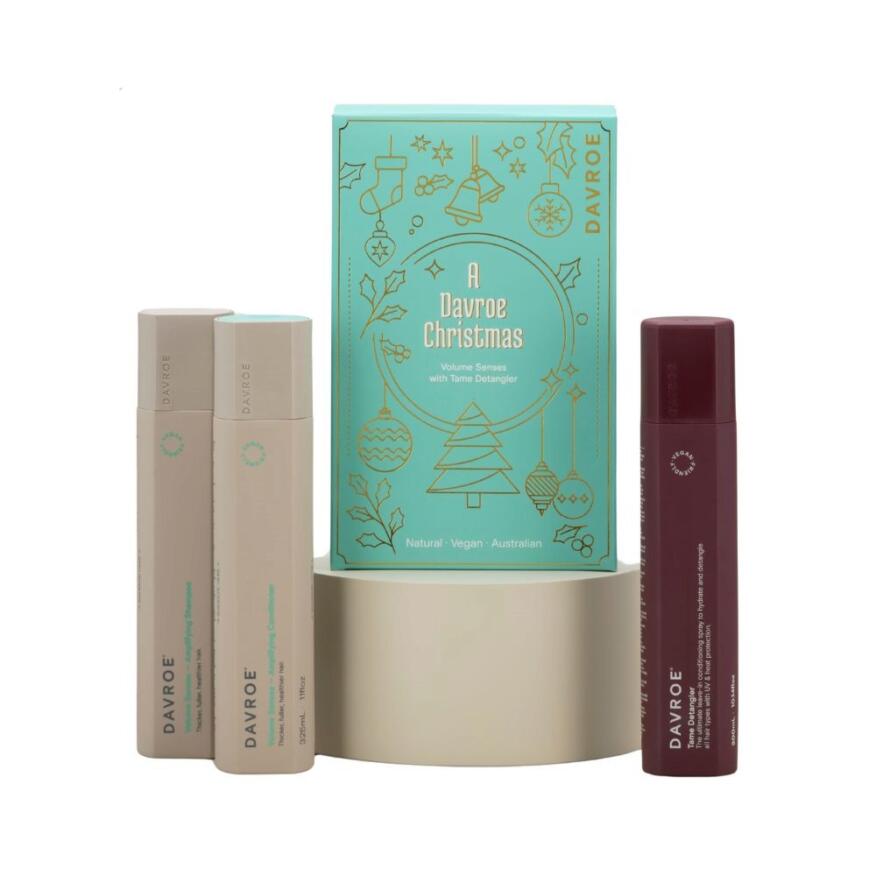 Davroe Volume Senses with Tame Detangler Xmas25 [Trio]