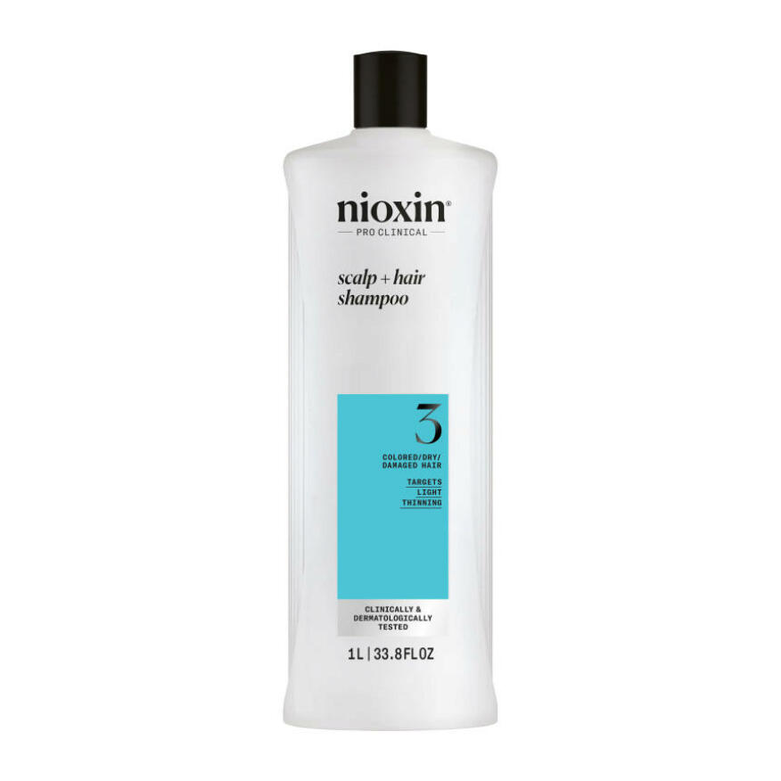 Nioxin System #3 Scalp+Hair Shampoo [1Ltr]