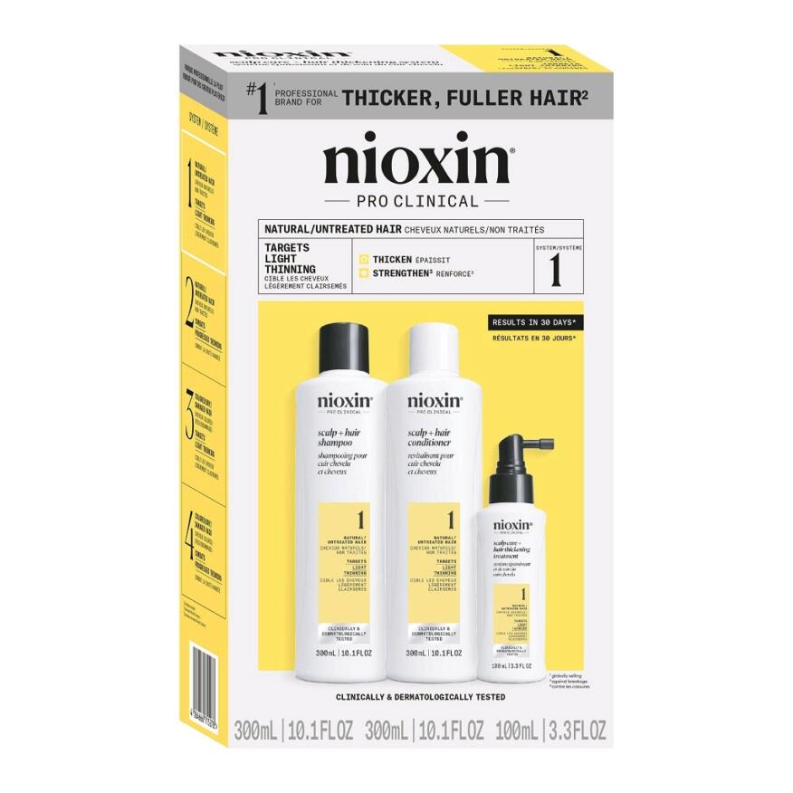 Nioxin System #1 Full Size Kit [300/300/100ml]