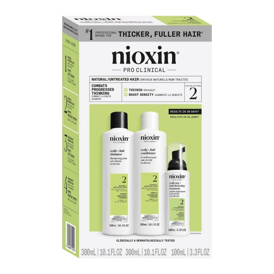 Nioxin System #2 Full Size Kit [300/300/100ml]