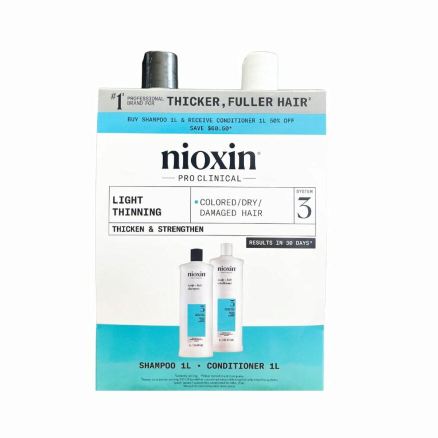 Nioxin System #3 [Duo 1Ltr]