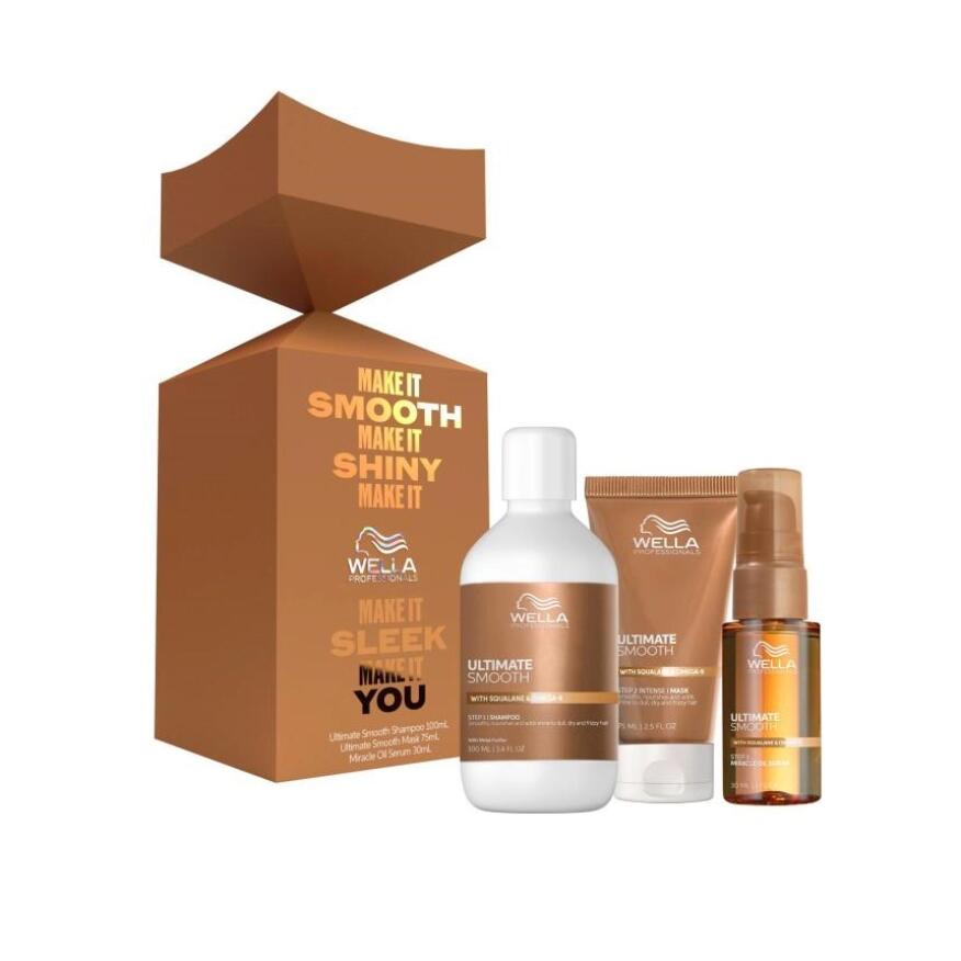 Wella Ultimate Smooth Xmas25 Cracker [Trio]