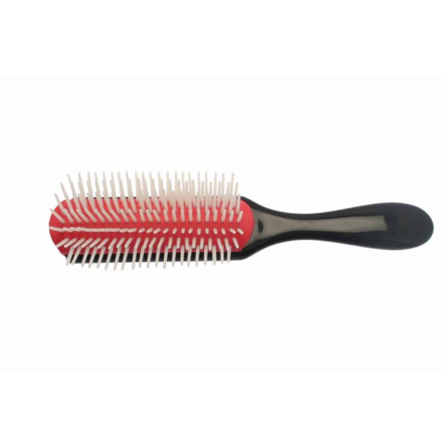 7 Row Denman Type Rubber Cushion Brush