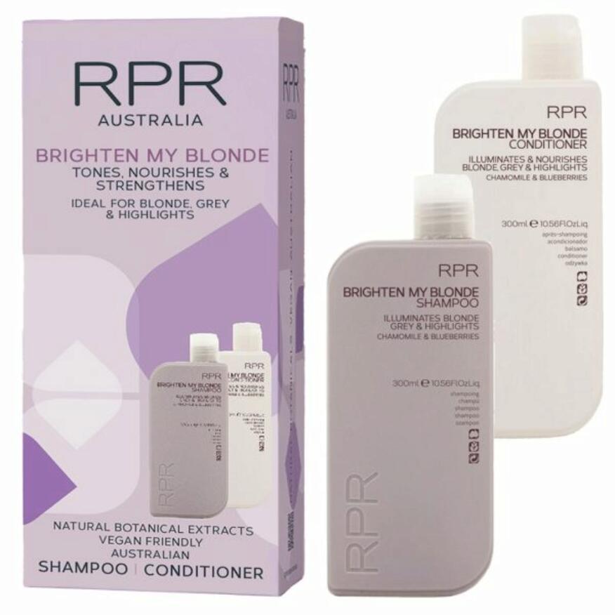 RPR Brighten My Blonde Xmas25 300ml Duo