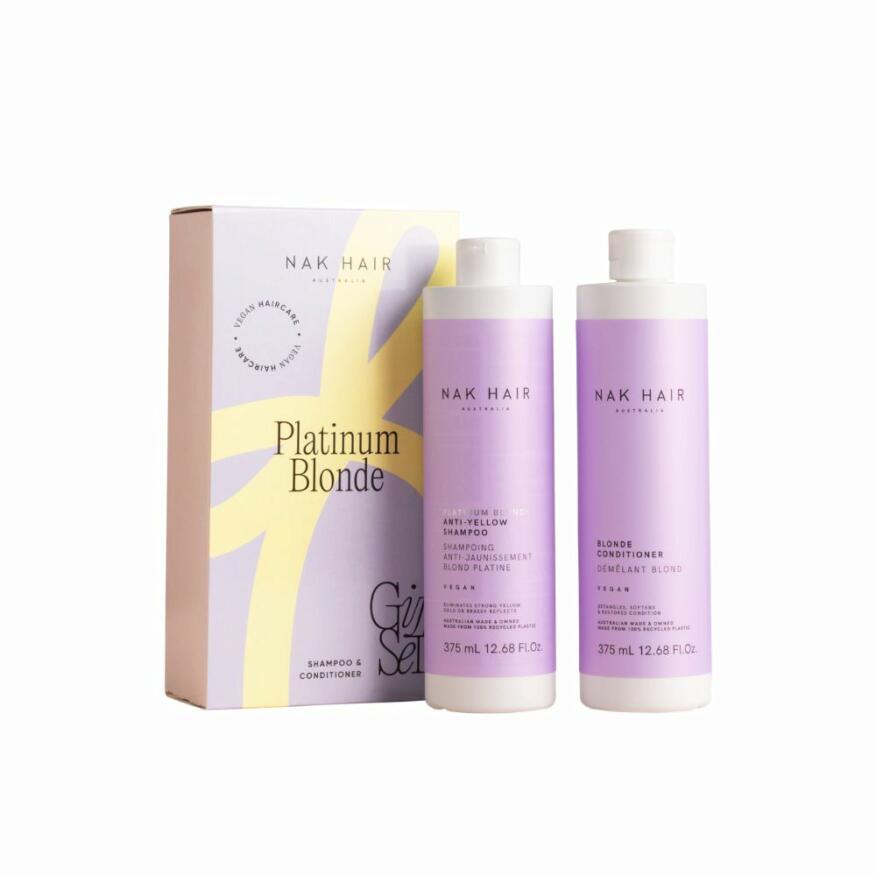 NAK Platinum Blonde Xmas24 [375ml Duo]