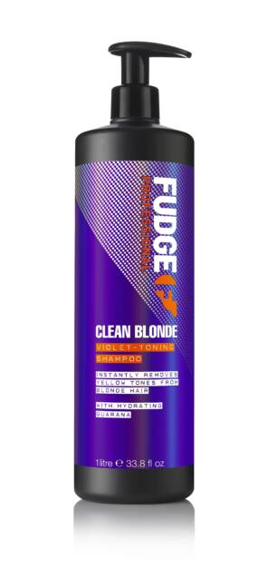 Fudge Clean Blonde Violet-Toning Shampoo [1Ltr]