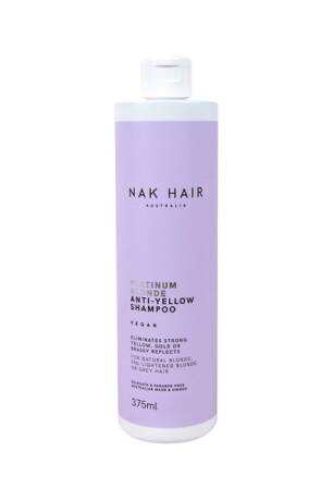 NAK Platinum Blonde Anti-Yellow Shampoo [375ml]