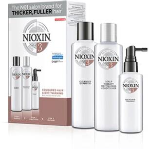Nioxin Kit 3 Coloured Hair/Light Thinning