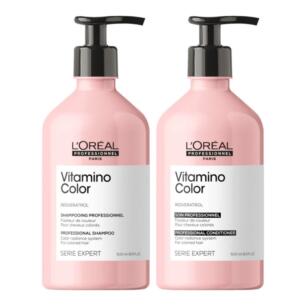 Serie Expert Vitamino Shampoo & Conditioner [Duo 500ml]