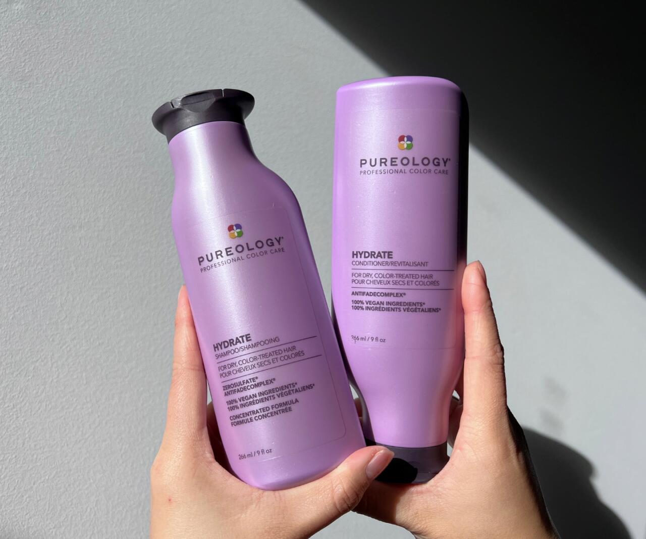 Pureology Hydrate shampoo and conditioner