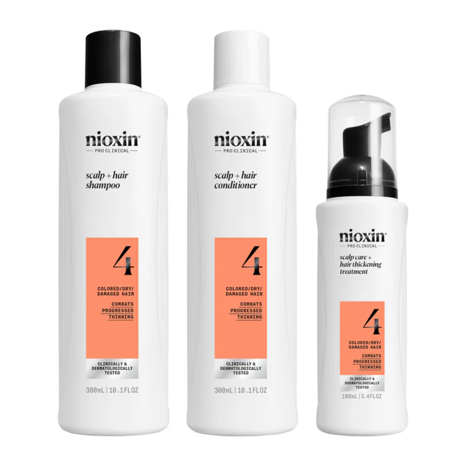 Nioxin System 4 for Coloured Hair and Progressed Thinning