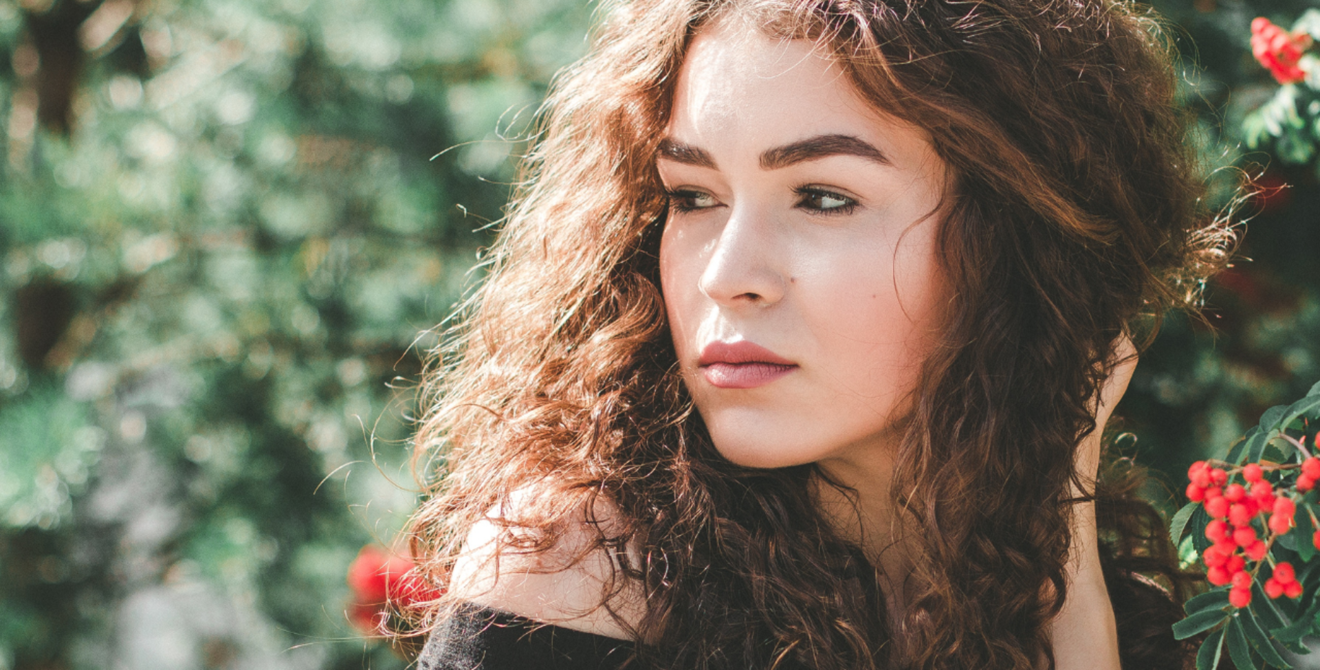 Curly and dry hair